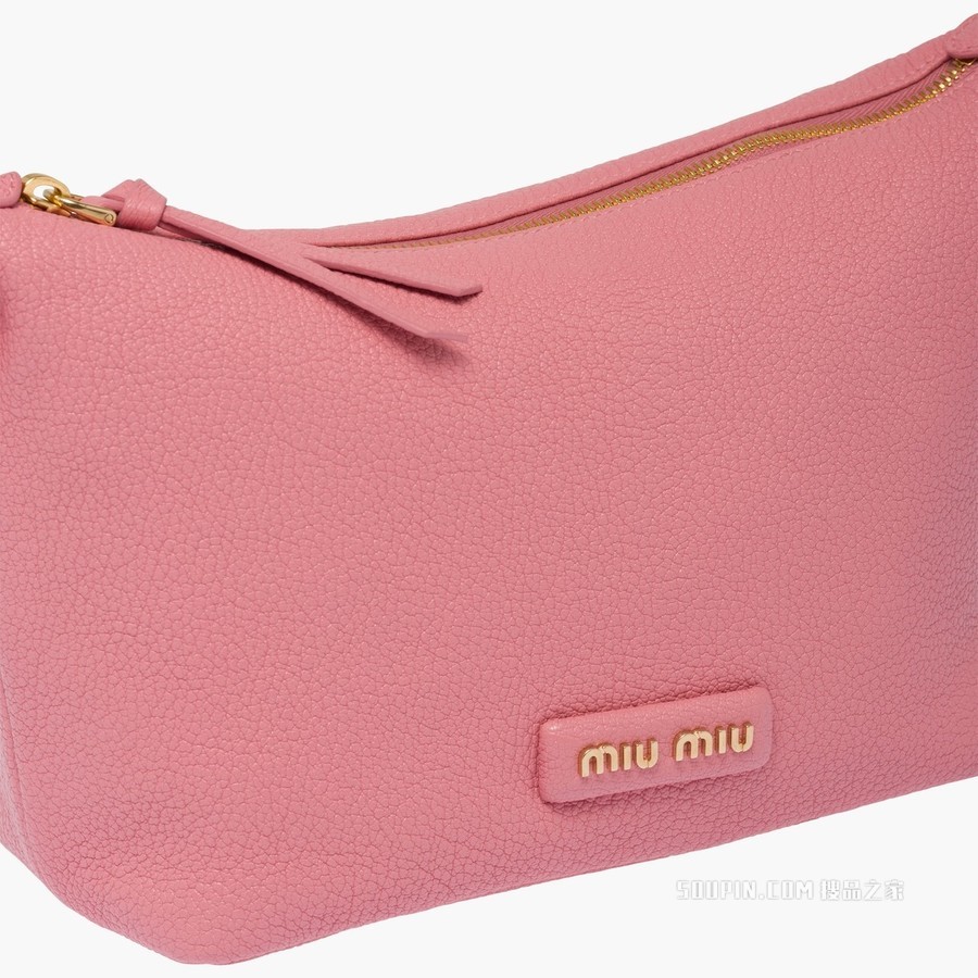 MIU SPIRIT Madras 皮革手袋
