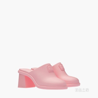 徽标装饰穆勒鞋