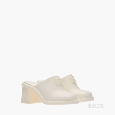 徽标装饰穆勒鞋