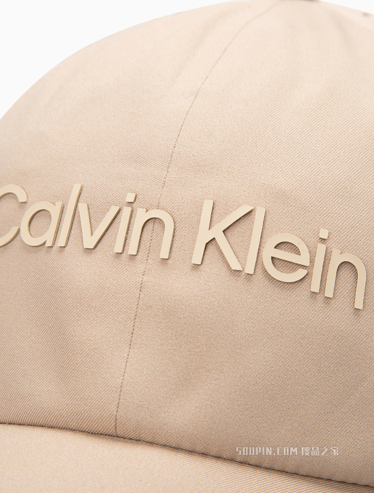 Calvin Klein 女士网眼透气立体胶质LOGO运动鸭舌帽PX0202