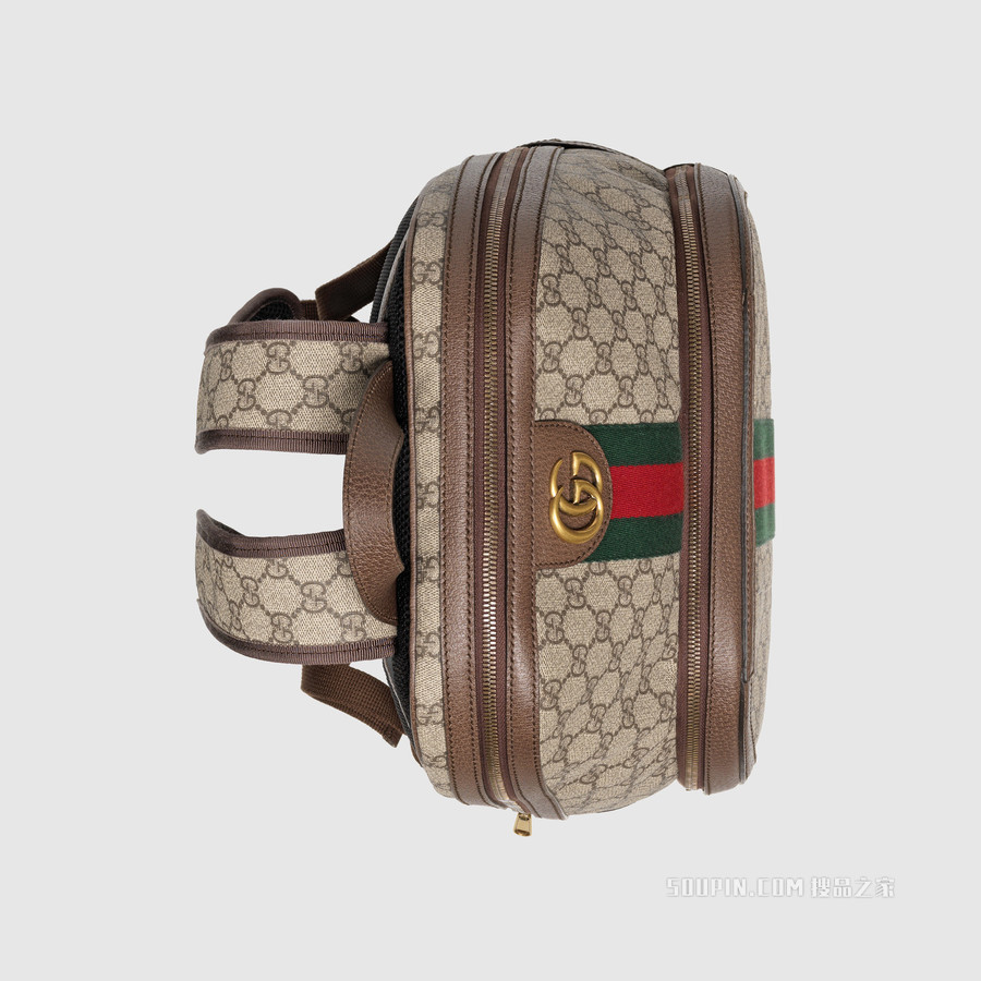 Ophidia系列中号GG背包 GG Supreme帆布