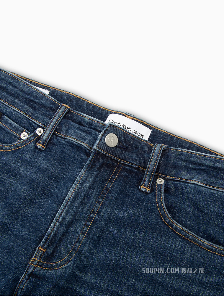 Calvin Klein 男士复古高弹力水洗修身牛仔裤J320640