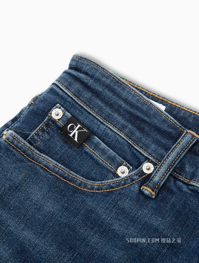 Calvin Klein 男士复古高弹力水洗修身牛仔裤J320640