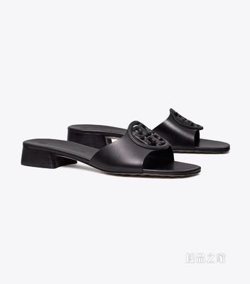 Miller 镂空拖鞋 深邃黑