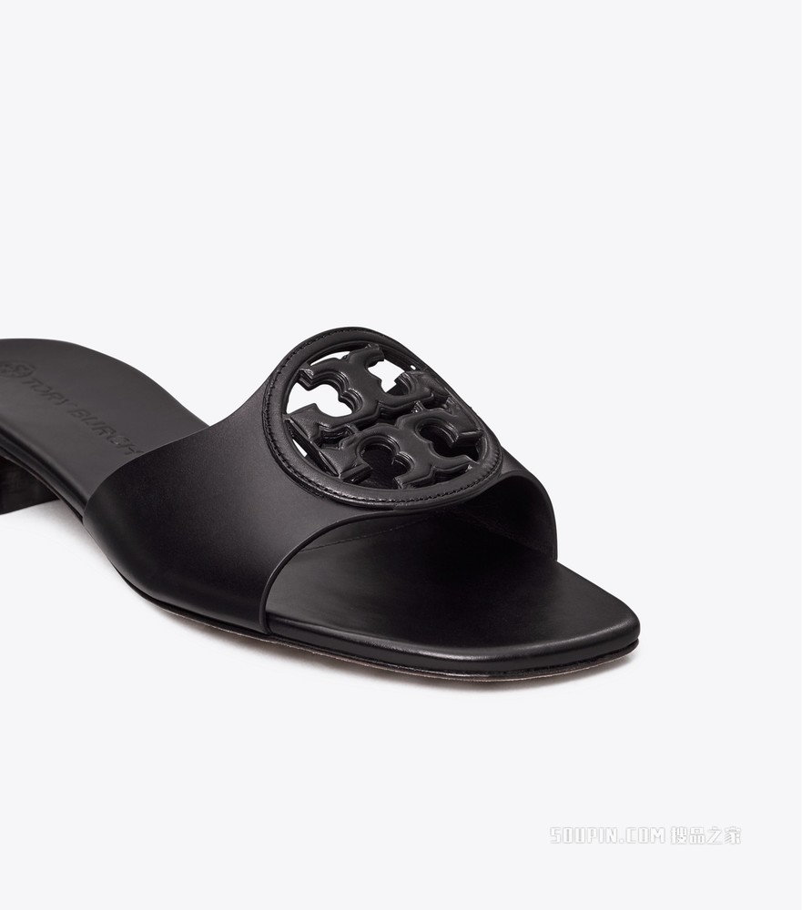 Miller 镂空拖鞋 深邃黑