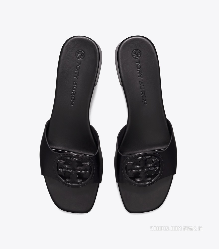 Miller 镂空拖鞋 深邃黑