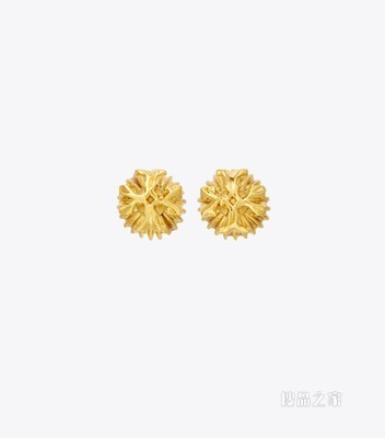 Roxanne 双面耳钉 轧制金