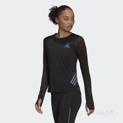 ADIZERO LS 跑步运动长袖T恤