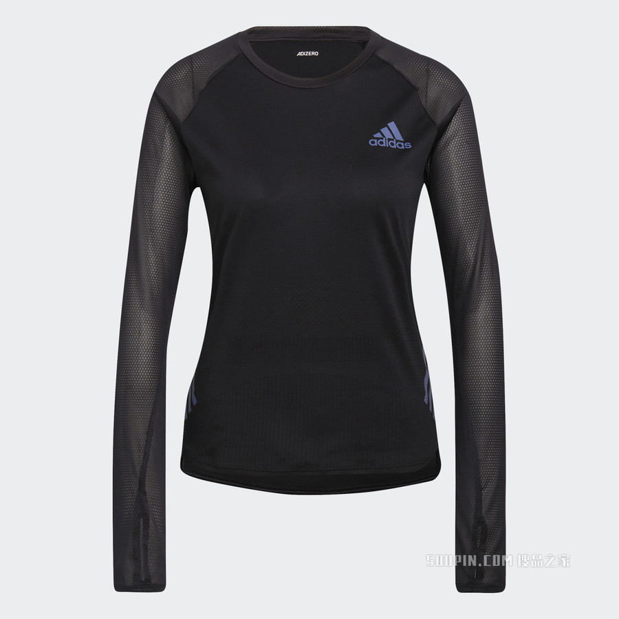 ADIZERO LS 跑步运动长袖T恤