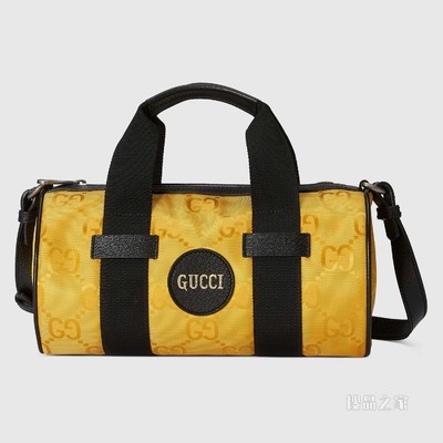 Gucci Off The Grid系列肩背包 黄色GG ECONYL®