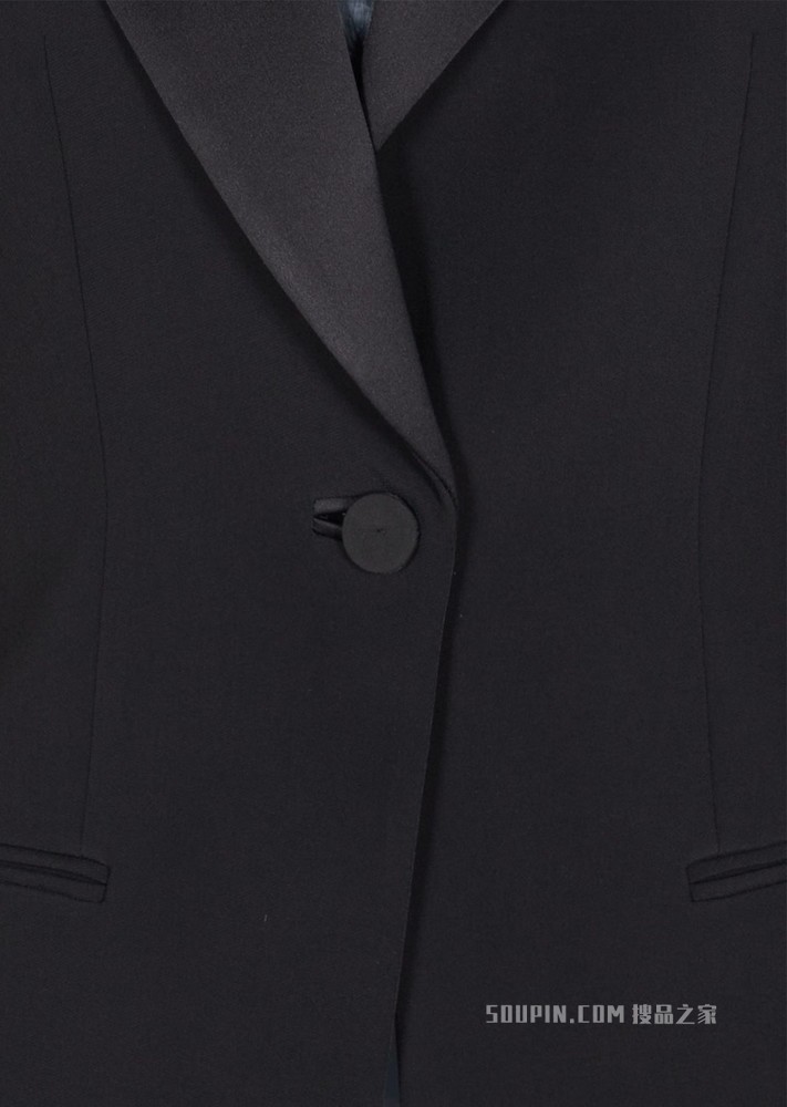 尖翻领休闲西装外套 | Giorgio Armani