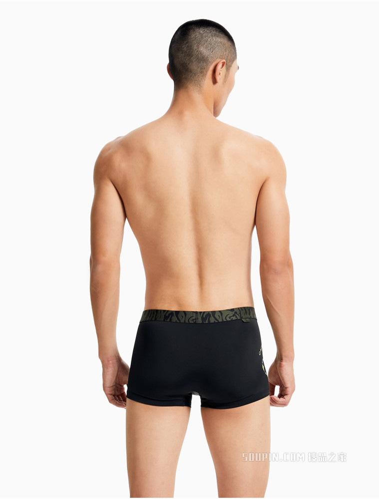 【One有引力带】Calvin Klein 男士迷彩腰边平角内裤NB2982