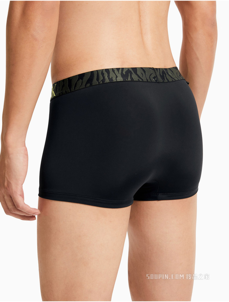 【One有引力带】Calvin Klein 男士迷彩腰边平角内裤NB2982