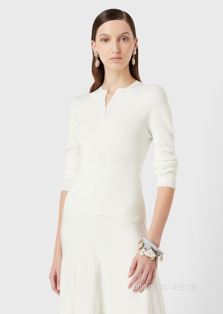 简约百搭针织衫 | Giorgio Armani