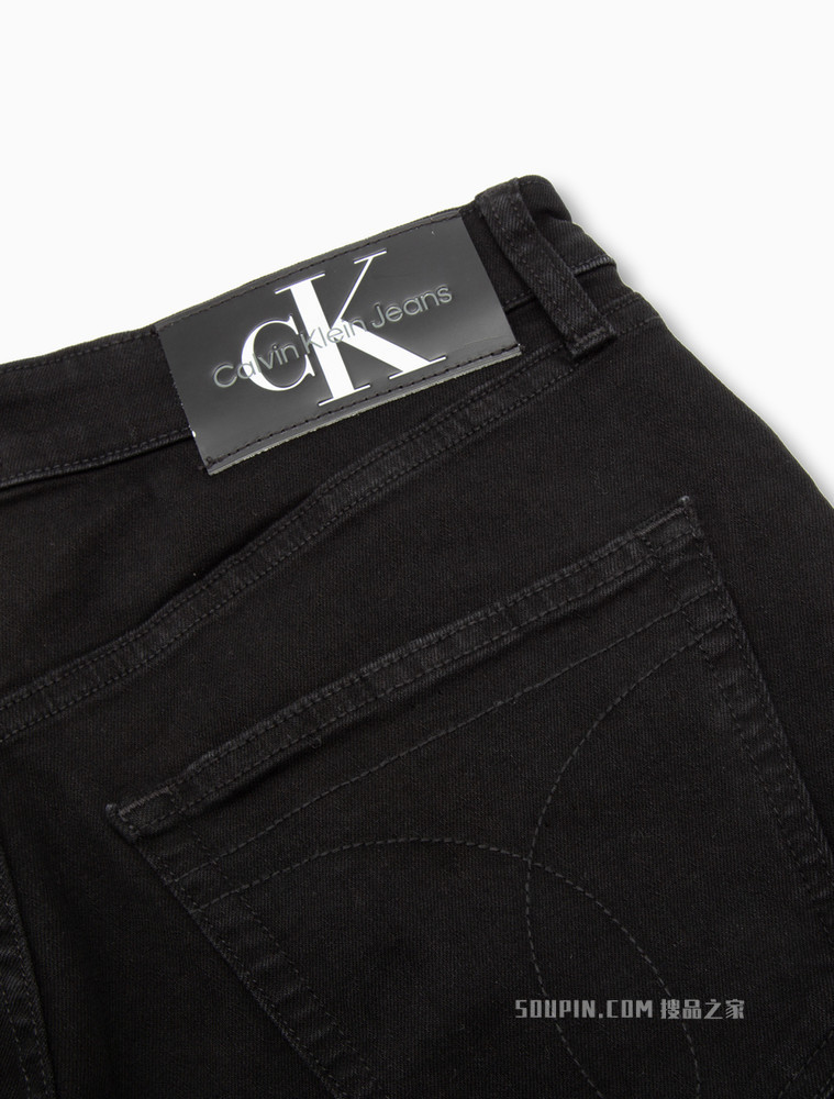 Calvin Klein 男士运动楔形版中腰水洗弹力牛仔裤J320962