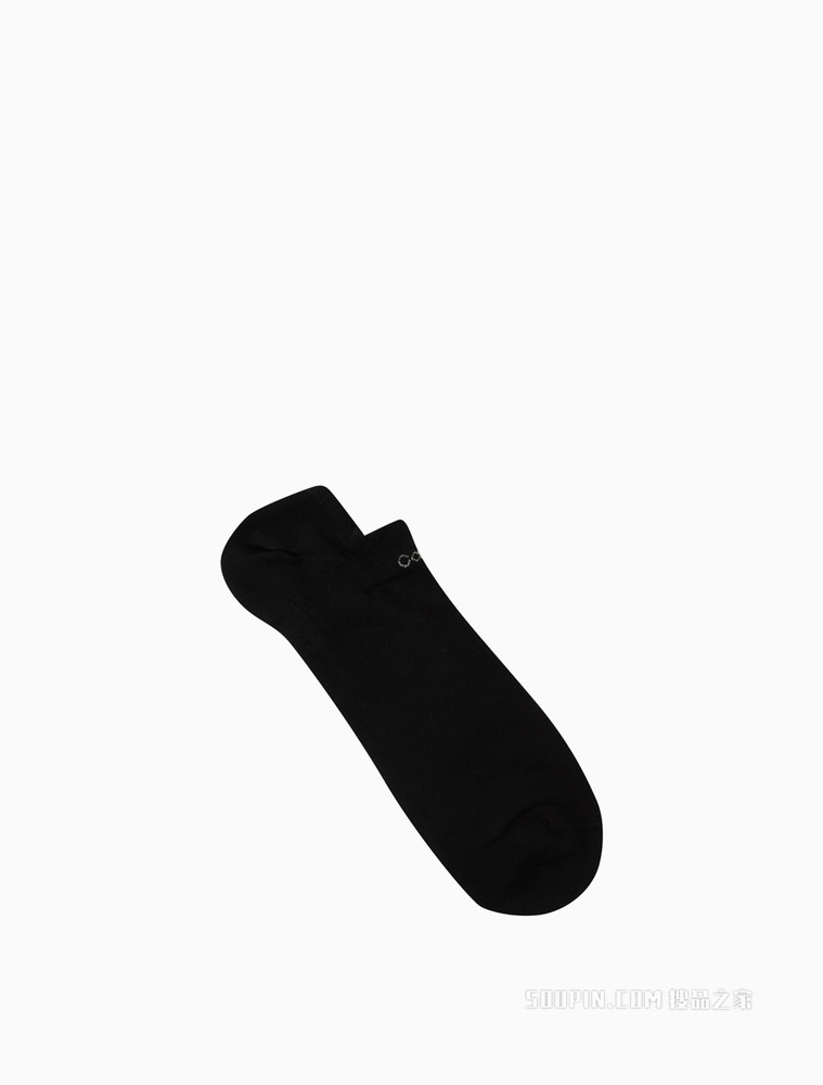 Calvin Klein 男士两双装浅口简约LOGO提花运动短袜CKP32851
