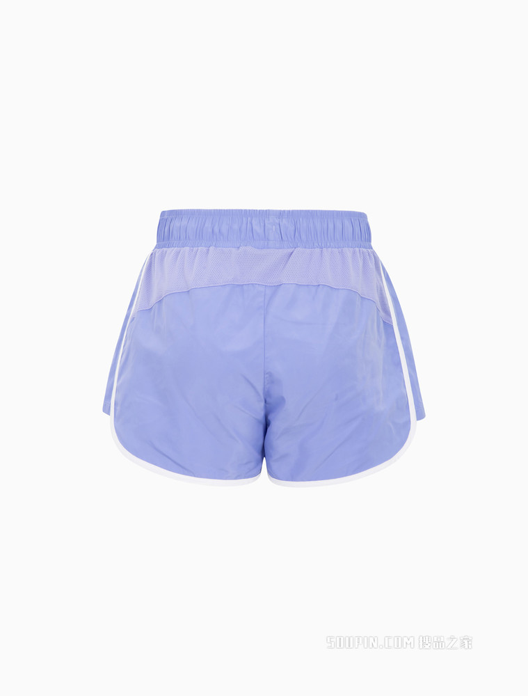 Calvin Klein 女士松紧抽绳腰LOGO印花健身跑步短裤4WS2S802