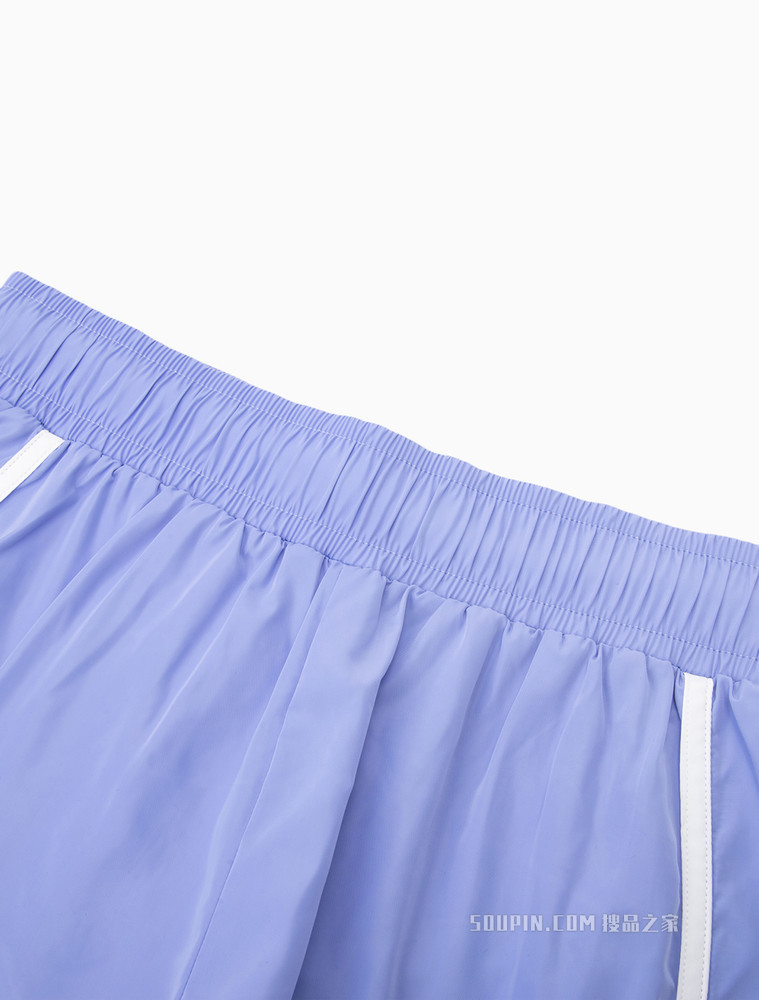 Calvin Klein 女士松紧抽绳腰LOGO印花健身跑步短裤4WS2S802
