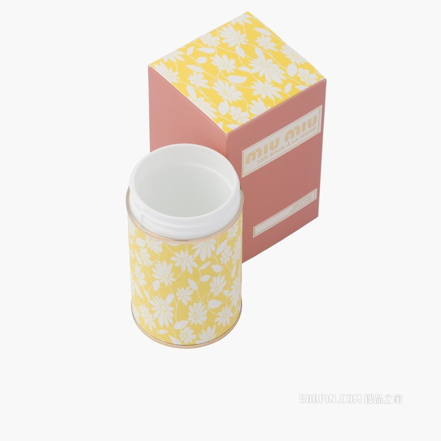 雏菊印花霓裳时装香水底壳