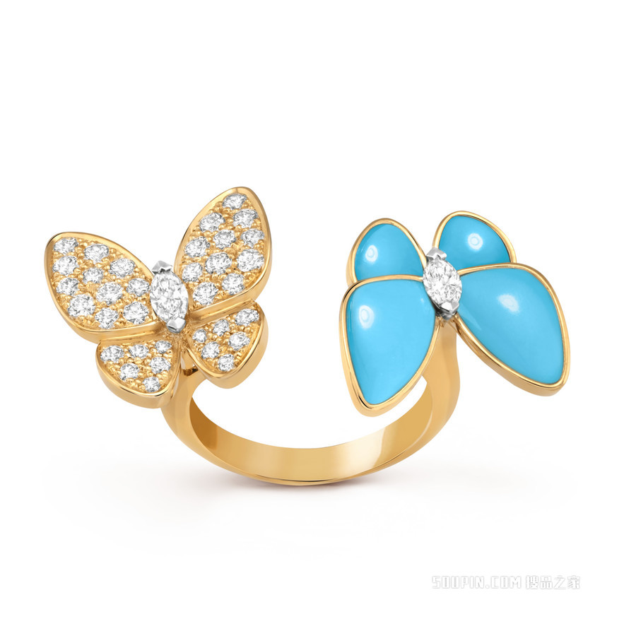 Two Butterfly Between the Finger指间戒