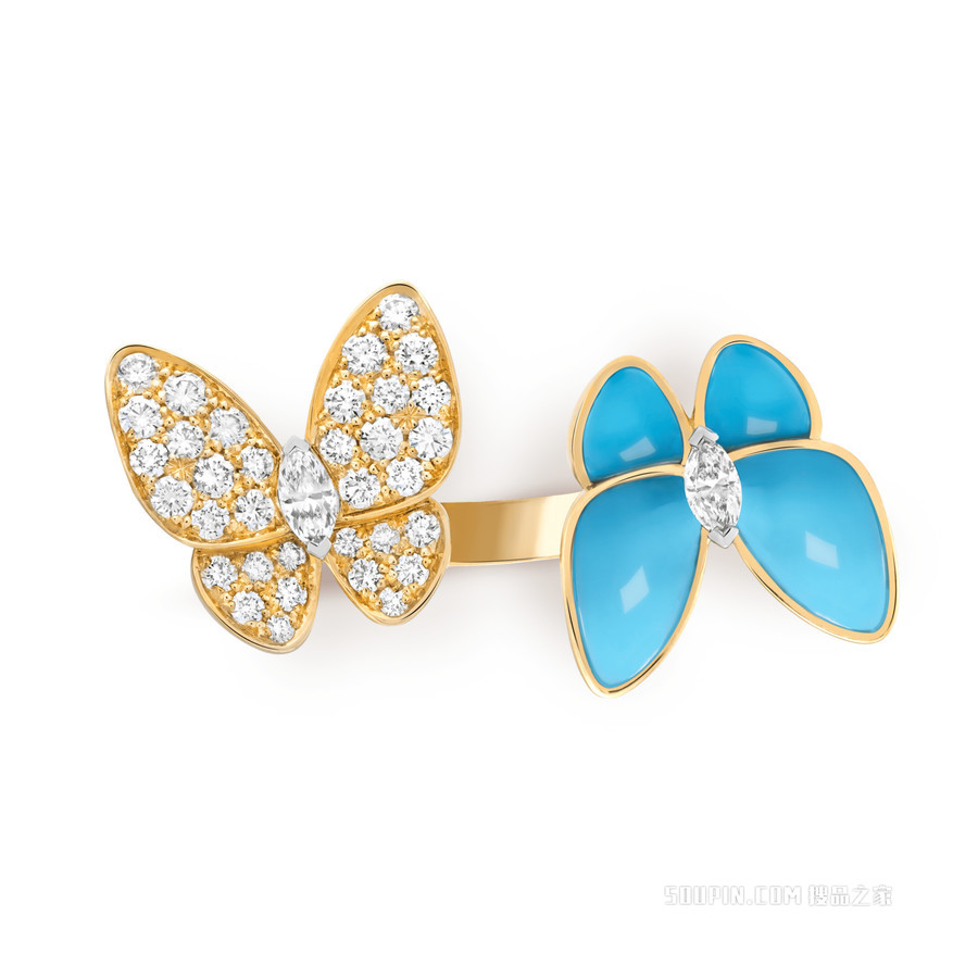 Two Butterfly Between the Finger指间戒