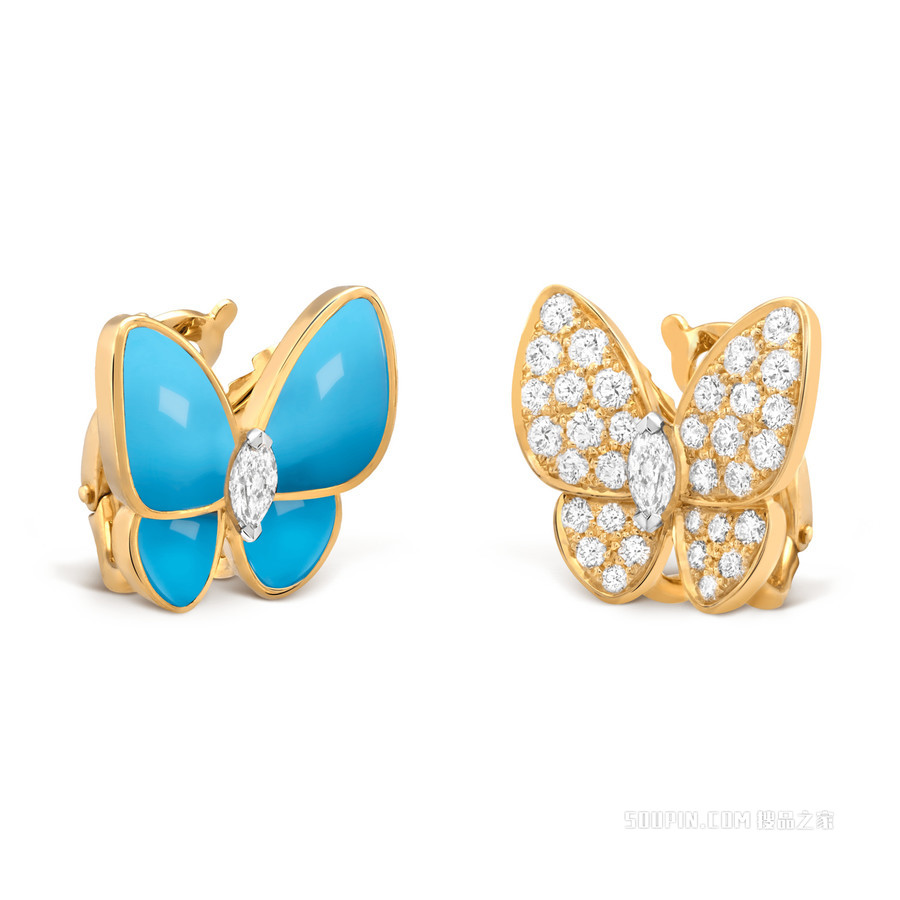 Two Butterfly耳环