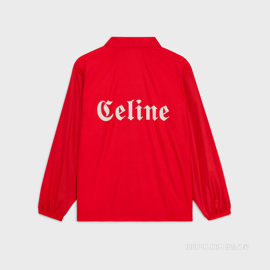 CELINE字母标志锦纶夹克 24387