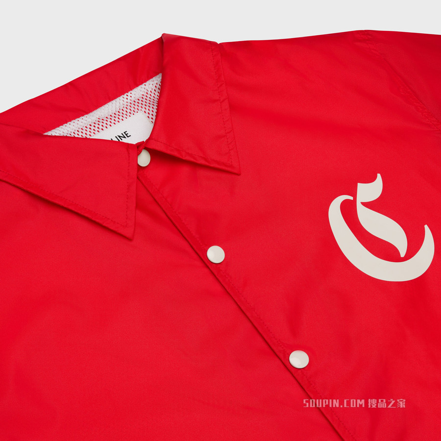 CELINE字母标志锦纶夹克 24387