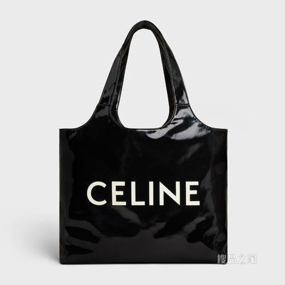 CELINE印花人造革购物袋 24675