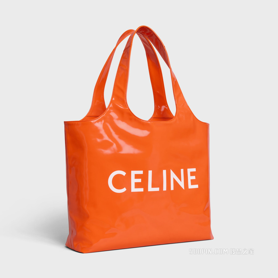 CELINE印花人造革购物袋 26267