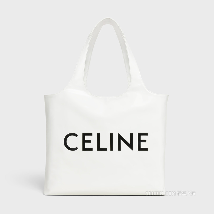 CELINE印花人造革购物袋 23678
