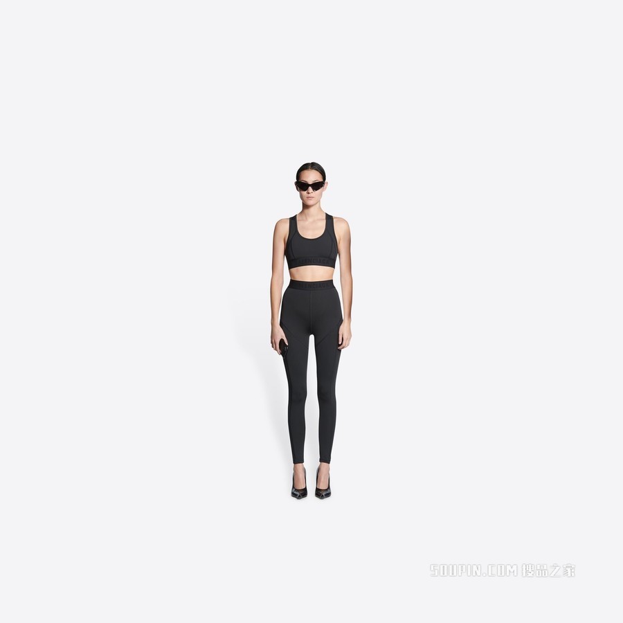 3B SPORTS ICON LEG CUT ATHLETIC 打底裤