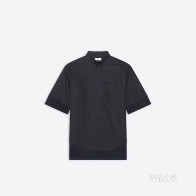BB标志层叠衬衫