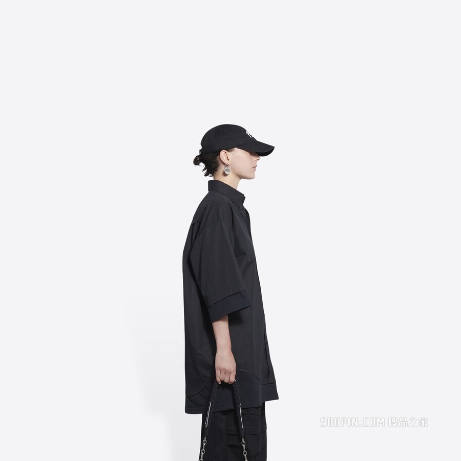 BB标志层叠衬衫