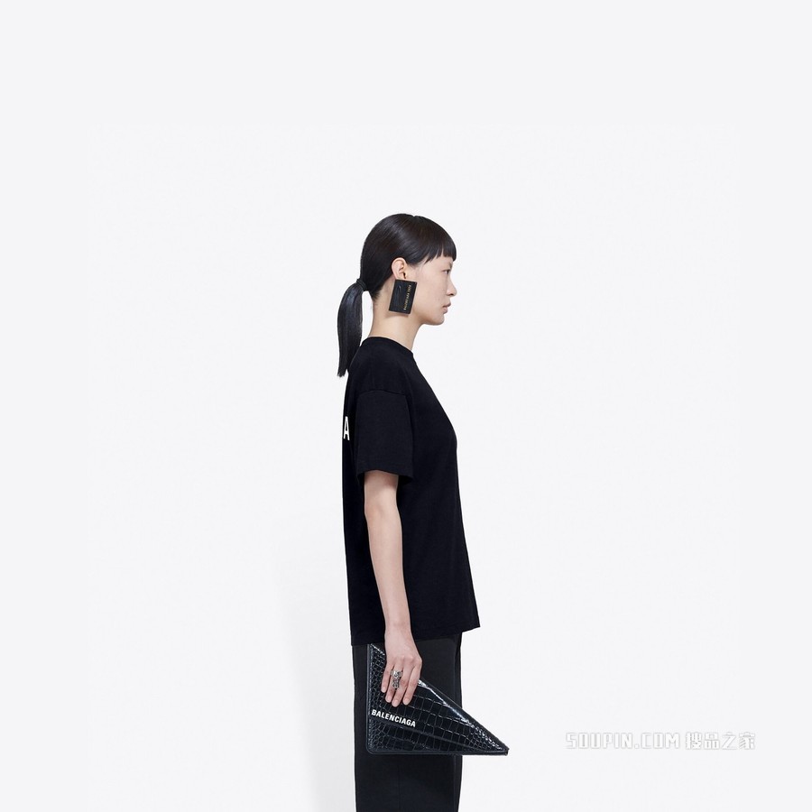 BALENCIAGA廓形T恤