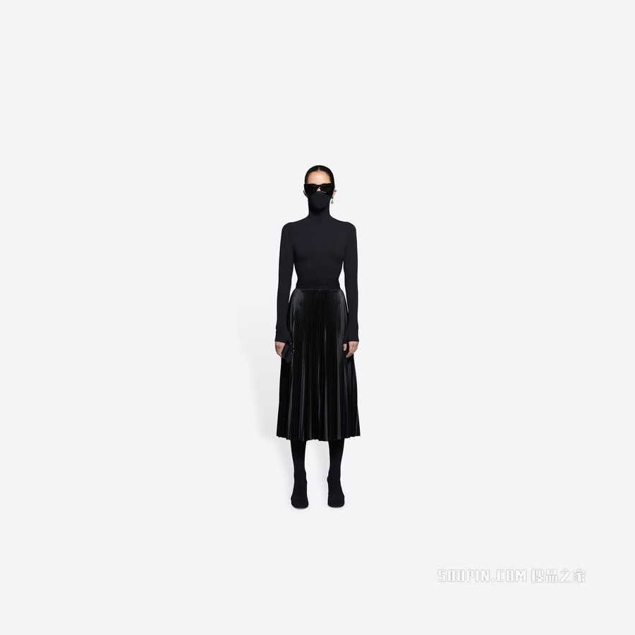 百褶运动半裙