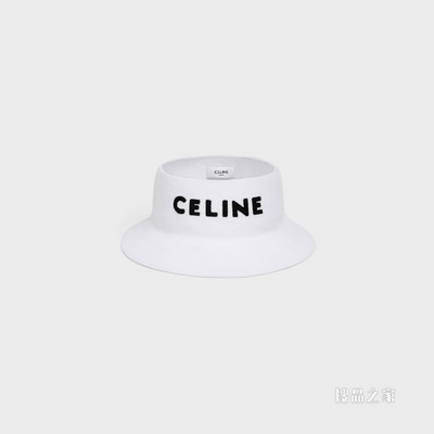 CELINE毛毡钟形帽 23743