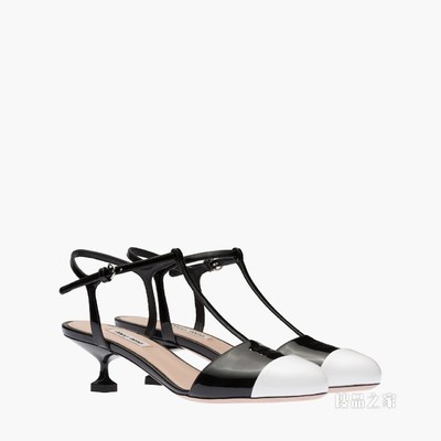 Killer Heel 漆皮后饰带高跟鞋