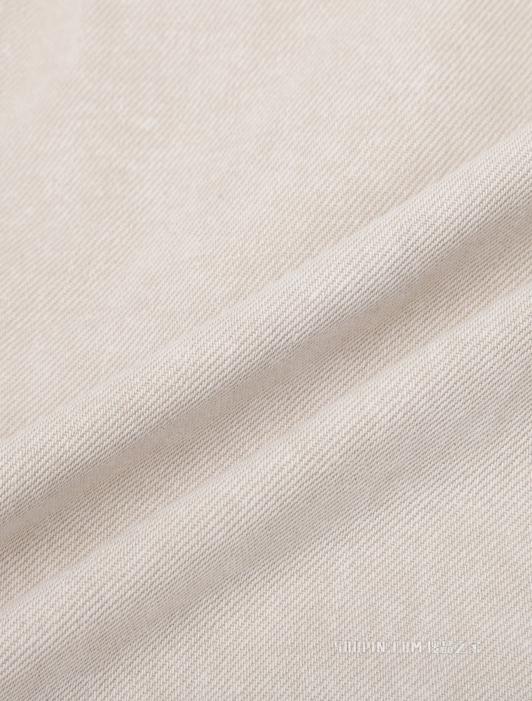 Calvin Klein 男女同款工装风翻领排扣纯棉做旧牛仔外套40667ST