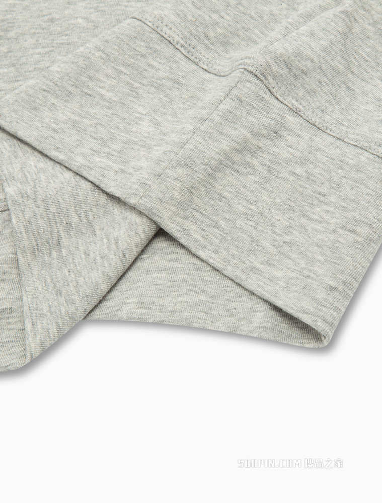 Calvin Klein 女士方框LOGO刺绣圆领短袖家居睡裙QS6800