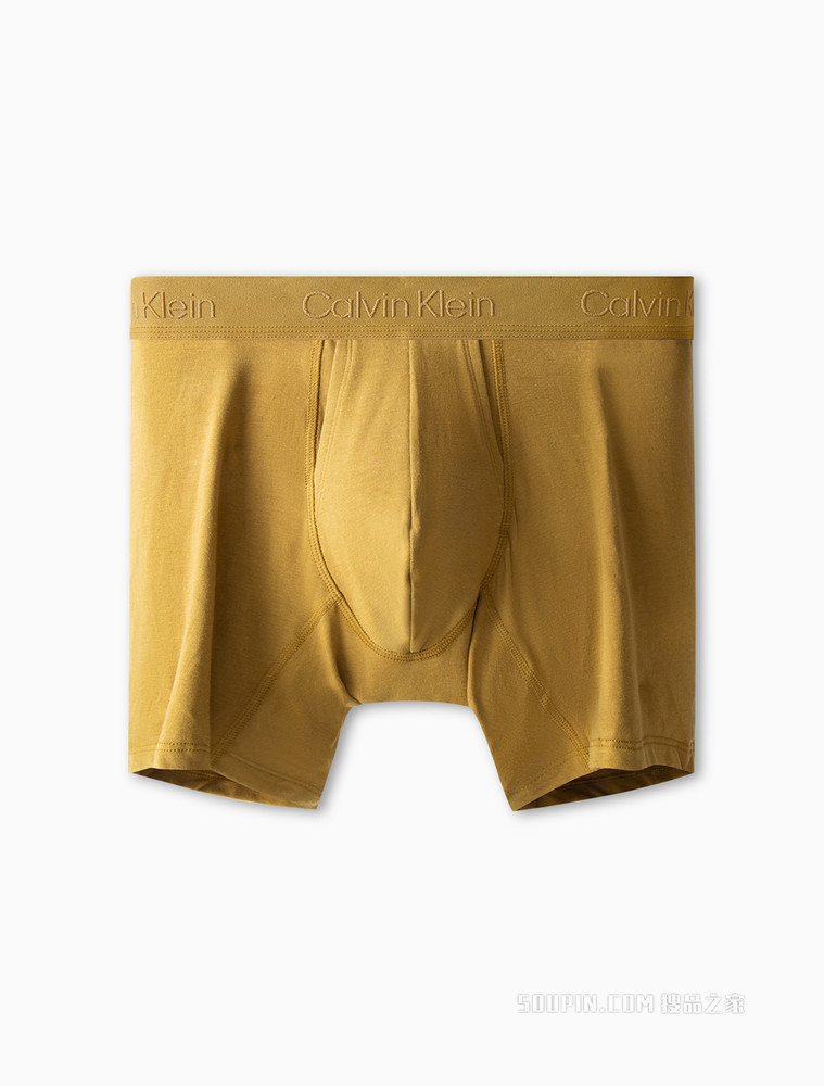 Calvin Klein 男士三条装循环LOGO腰边宽松平角内裤NB3060