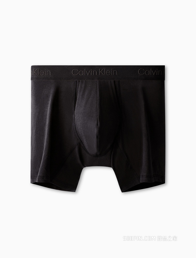 Calvin Klein 男士三条装循环LOGO腰边宽松平角内裤NB3060