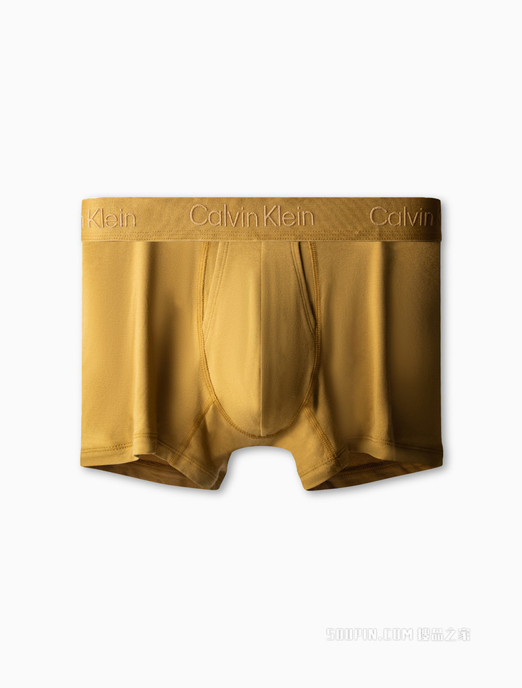 Calvin Klein 男士三条装浮雕感循环LOGO贴身平角内裤NB3065