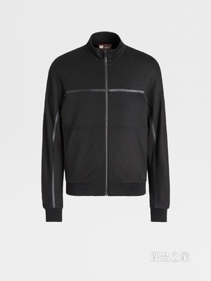 Techmerino™ 羊毛和服袖全拉链运动衫