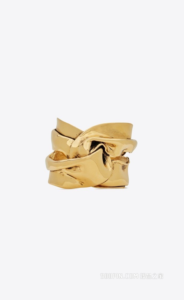 松结金属开口手镯