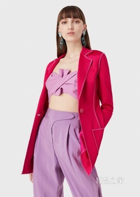 优雅一粒扣休闲西装 | Giorgio Armani