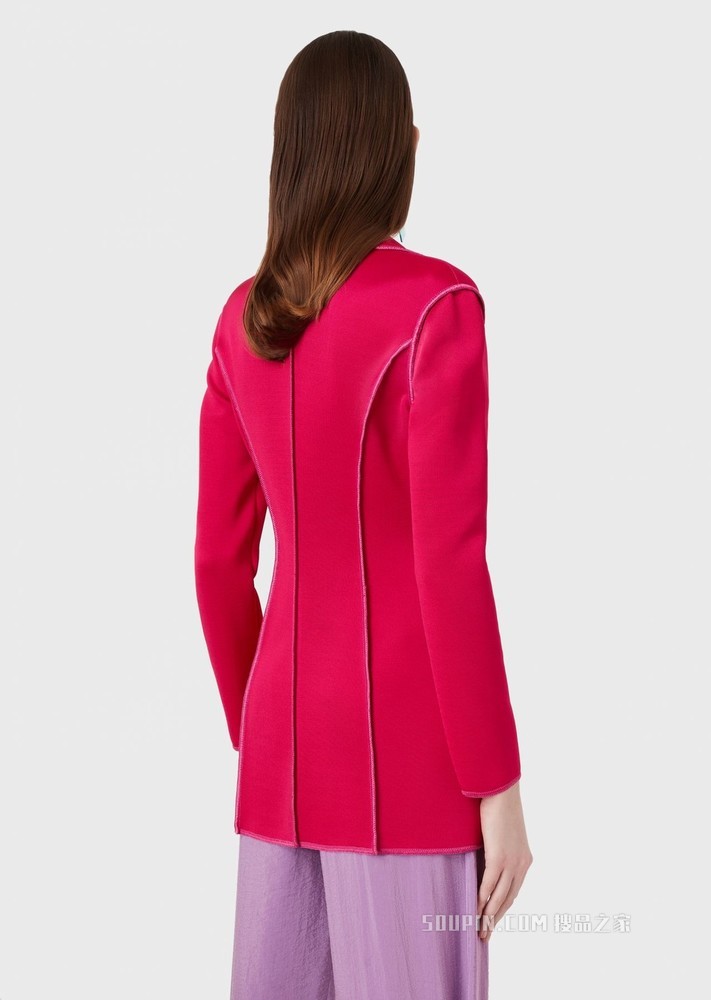 优雅一粒扣休闲西装 | Giorgio Armani