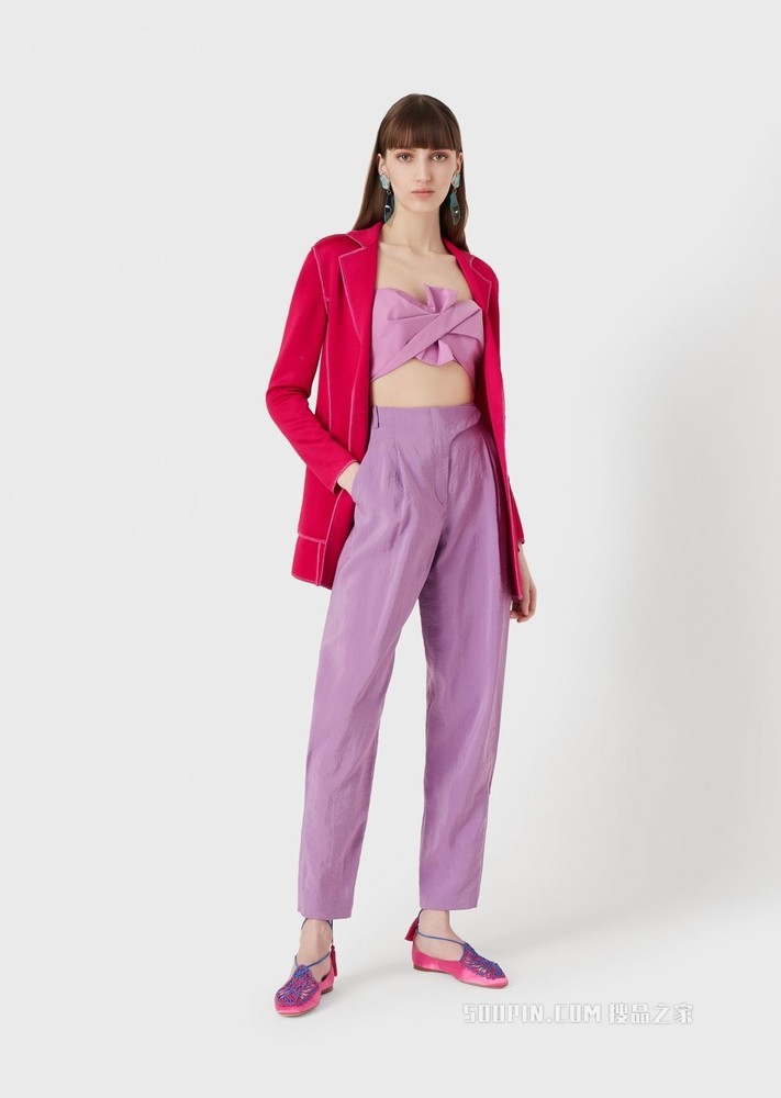 优雅一粒扣休闲西装 | Giorgio Armani