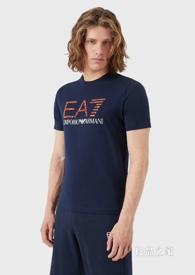 GRAPHIC 系列棉质短袖T恤 | EA7