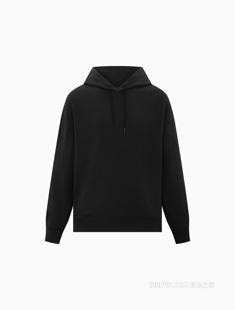 Calvin Klein 男女同款时尚简约LOGO抽绳连帽套头卫衣40630ST